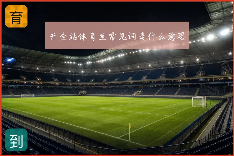 开全站体育里常见词是什么意思